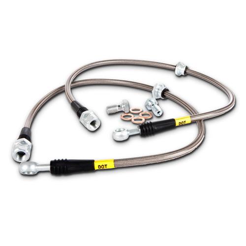 StopTech 08-17 Chevrolet Silverado 1500 Stainless Steel Rear Brake Lines
