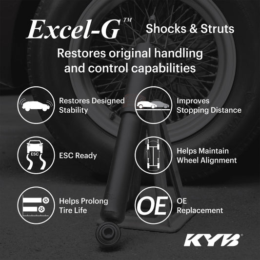 KYB Shocks Excel-G Front Left Toyota Camry 2.5L 2018-2020