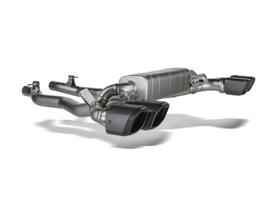 Akrapovic 2025+ BMW M5 G90/G99 Slip-On Line (Titanium) w/ Titanium Tips