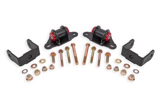 BMR 14-19 Chevrolet Corvette C7 Polyurethane Transmission/Differential Mount - Black Hammertone
