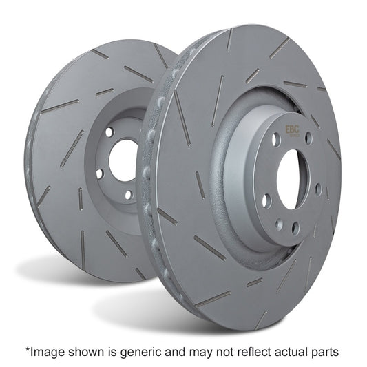 EBC 2021+ Porsche Macan 2.0T (w/350mm Front Rotors) Front USR Slotted Rotors